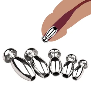 Stainless Steel Penis Urethral Plug Dilator Sounding Cathe Hollow 8/9/10/1112mm - Picture 1 of 14