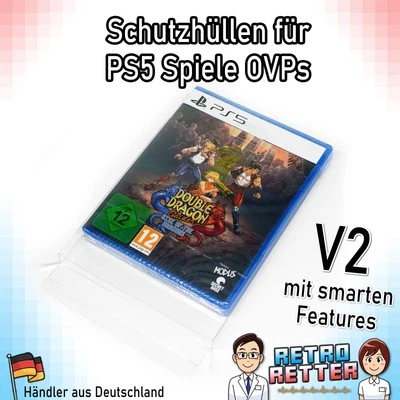 PS5 Games CIB Protective Cases V2 Sony PlayStation 5 Games Cases 0.35mm - Image 1 of 4