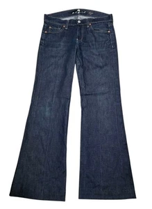 7 For All Mankind Dojo in Mercer Original Trouser Flare Jean Size 28 - Picture 1 of 13
