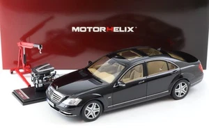Elica motore 1:18 Mercedes Classe S S600L W221 berlina ossidiana nero M82204 - Foto 1 di 6