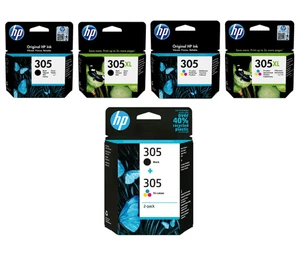 HP 305 / 305XL czarno-kolorowe wkłady atramentowe partia do HP ENVY 6000 6010 6020 partia - Zdjęcie 1 z 18