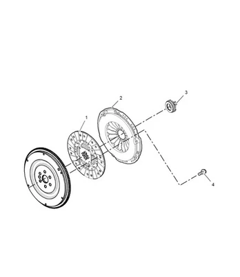 MGZS and MG3 (2018 onwards) 3 piece Clutch Kit - Image 1 of 4
