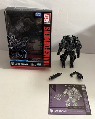 Hasbro Transformers Studio Series 11 Lockdown Deluxe Class Complete W Box READ - Image 1 of 4