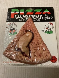 Vintage französisch-amerikanische PIZZA STREICHE STREICH abgetrennter Daumen Pizzascheibe versiegelt - Bild 1 von 1