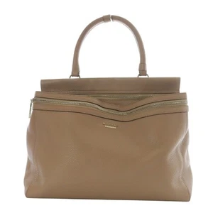 Modalu Billie Handbag One Handle Leather Beige /Yo14 Women'S - Picture 1 of 10