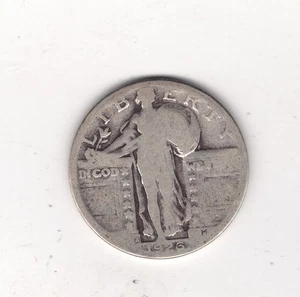 US 1926-S, San Francisco Mint, SILVER Standing Liberty Quarter in VG Condition! - Picture 1 of 3
