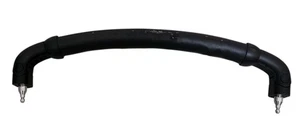Silver Cross Pioneer Wayfarer Leather Bumper Bar Black Please Read  - Picture 1 of 5