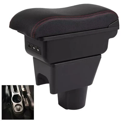 Caja reposabrazos para Renault Dacia Duster 2010-2015 consola reposabrazos almacenamiento central Foto 1 de 4