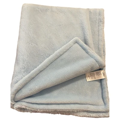 Cobertor de pelúcia azul Baby Essentials Baby Minky Soft Luxe - Imagem 1 de 4