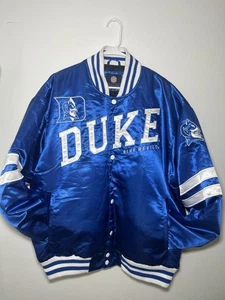Duke University Blue Devils Vintage Varsity Jacket Carl banks Men’s 2XL XXL 🔥 ✅ - Picture 1 of 20
