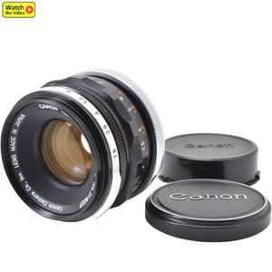 Canon FL 50mm f/1.8 Vintage Manual Focus Lens - Near Mint - Free Shipping - Picture 1 of 24