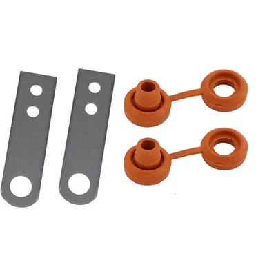 Steel Exhaust Hanger Brackets with Poly Grommet Bushings, 4 Inch - Image 1 of 4