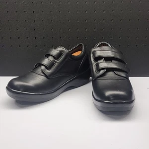 Apex Ambulator Conform Doppelriemen Schuhe schwarz Leder Größe 8,5M 1260W - Bild 1 von 13