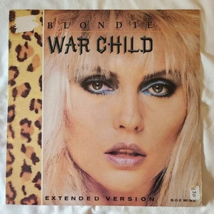 Blondie War Child 12" Single Vinyl Record 1982 CHS 12 2624 Chrysalis - Picture 1 of 6