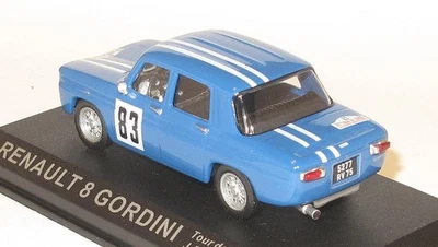 IXO/DEAGOSTINI RENAULT 8 GORDINI TOUR DE CORSE 1966 - Piot / Jacob - SCALA 1:43 - Immagine 1 di 4