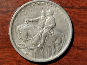 1925 Stone Mountain Commemorative Half Dollar - Picture 1 of 2