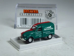 (YG-24) Brekina 14125 Citroen 2CV Kastenente MotoStandard in OVP - Bild 1 von 1