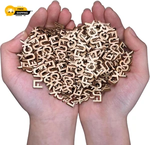 300Pcs Wooden Fucks | Bag of Fucks, Jar of Fucks Gift with No Fucks to Give - St - Foto 1 di 9