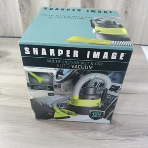Sharper Image Auto Vacuum Multifunction Wet And Dry Powerful 12V Motor 3' Hose - Picture 1 of 10