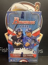 2022 Bowman Baseball Hobby Jumbo Box Factory Sealed
