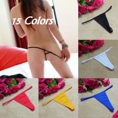 ☆Usa☆ Slip Da Donna Sexy In Pizzo Con Perizoma A V Mutandine Perizoma Intimo ☆ - Image 1 of 4