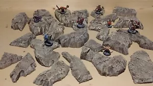 Wargaming Terrain - Large Box Set of Hills Wasteland or Desert Finish - Picture 1 of 6