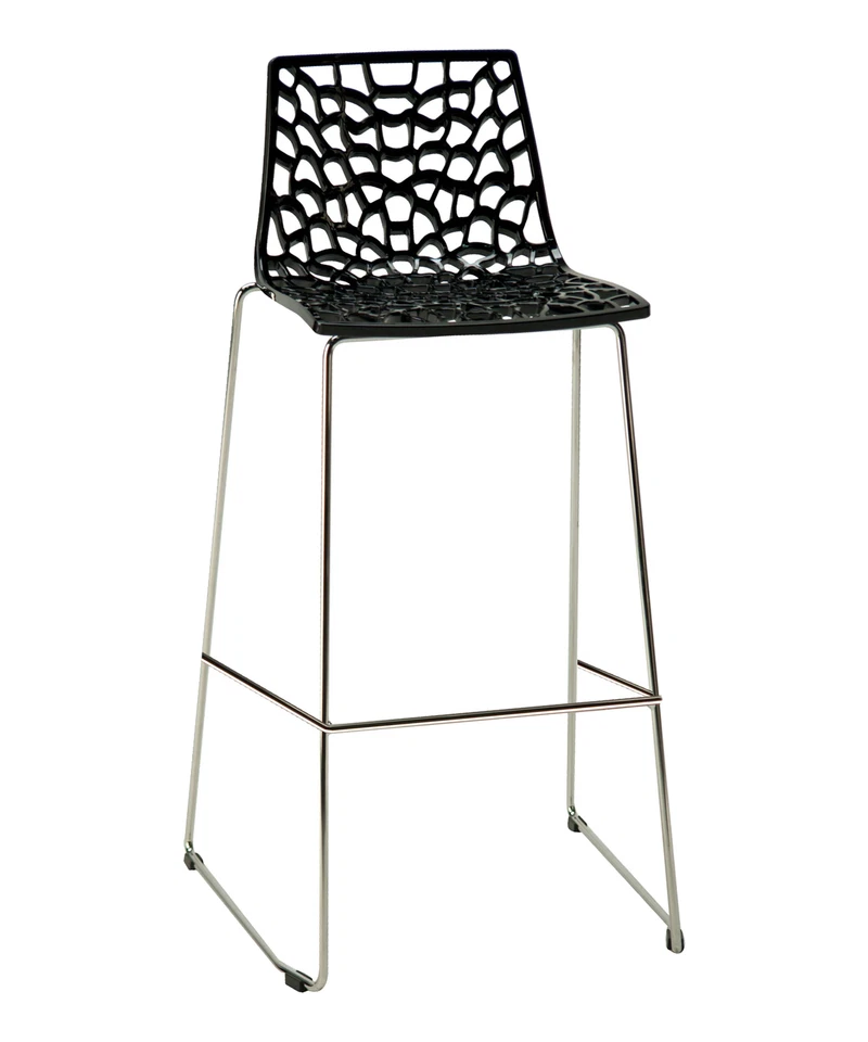 Barhocker Gruve - Designstuhl - Lochmuster - Bild 1 von 1