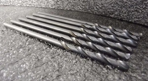 Lot of (6) Hertel 7/32" Dia, 6" OAL, Steel, Aircraft Extension Drill Bit (M) - Picture 1 of 1