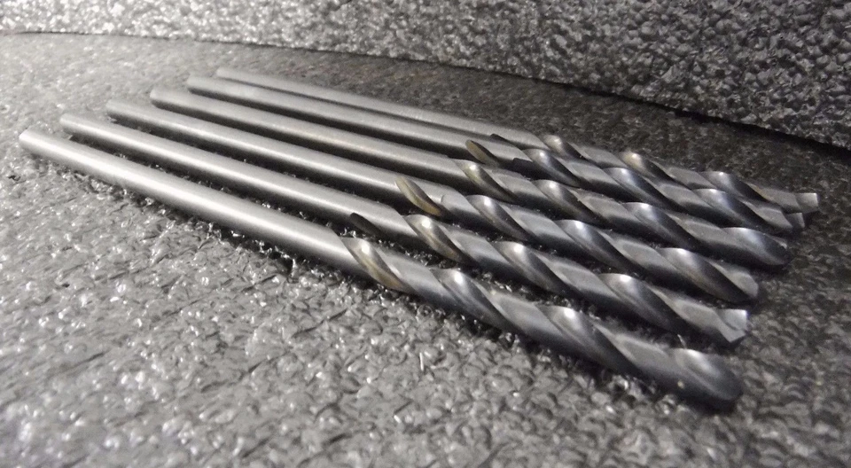 Lot of (6) Hertel 7/32" Dia, 6" OAL, Steel, Aircraft Extension Drill Bit (M) - Image 1 of 1