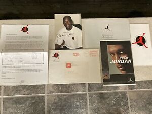Michael Jordan 1991 Air Jordan Flight Club Packet, Rare And Complete From Nike.