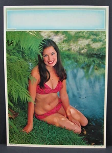 Bikini de Colección Niña Encaje Rojo Calendario Estampado Artístico Titulado "Belleza del Bikini"" Stock Antiguo - Imagen 1 de 1
