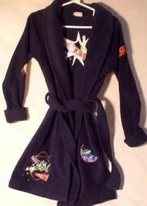 DISNEY STORE Pixar Toy Story BUZZ LIGHTYEAR Child's Bath Robe Size Large 10/12 - Picture 1 of 3