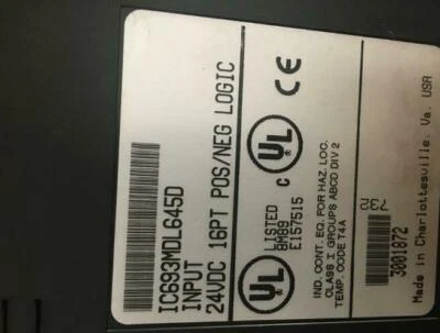 GE  IC693MDL645D New #YY0 - Image 1 of 3