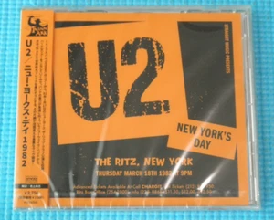 U2 CD New York's Day 1982 2023 w/Japan Obi VSCD-4568 New Sealed - Imagen 1 de 3