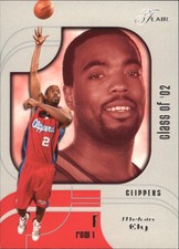 2002-03 Flair Row 1 Los Angeles Clippers Basketball Card #104 Melvin Ely /150