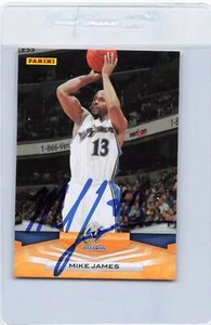 2009/10 Panini #149 Mike James Wizards Signed Auto *H9546 - Picture 1 of 2