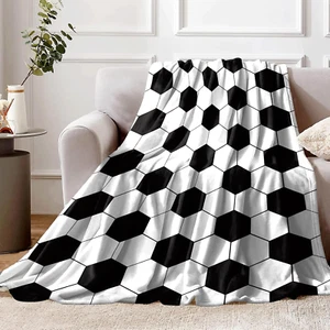 Soccer Blanket Gifts for Women Men, Super Soft Warm Lightweight Blanket for Adul - Picture 1 of 8