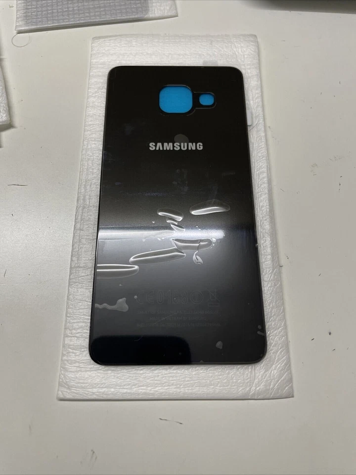 Back Cover Vetro Posteriore Samsung A310 nero biadesivo a3 2016 a310f black - Immagine 1 di 1