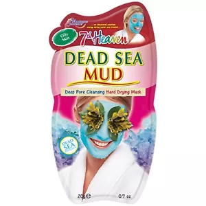 7TH HEAVEN Dead Sea Deep Pore Cleansing Hard Drying Mud Face Mask 20g *NEW* - Picture 1 of 1