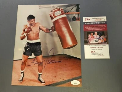 FLOYD PATTERSON Signed Autographed 8 x 10 Photo - JSA COA - Image 1 of 4