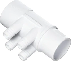 Waterway Plastics Manifold – 2" Slip x 2" Spg x (4) 3/4" Barbs - Picture 1 of 2