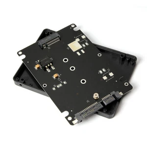 Plastic Material Black Ngff To Sata Ssd Enclosure Lightweight Sleek - Afbeelding 1 van 8