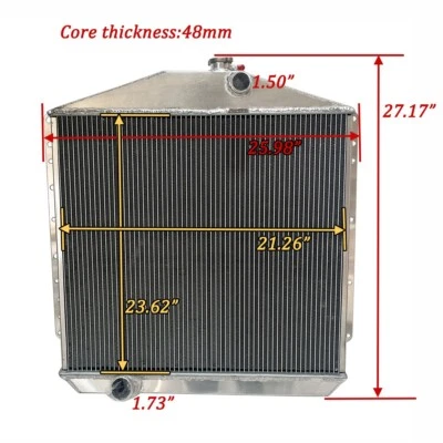 Radiator fit 1954-1956 1955 Oldsmobile 88,98, Starfire Super 88 V8 Classic car - Image 1 of 4