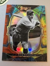 2023 Select Baseball Hack Wilson Tie Dye Prizm /25 #42