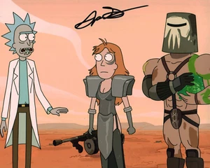 Spencer Grammer Rick and Morty 8x10 Signed Photo JSA Certified Autograph - Picture 1 of 3