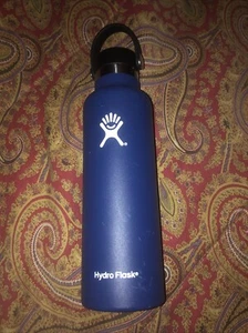 Maui Jim Hydro Flask Water Bottle 21oz 621 ml Blue Tempshield Insulation - Picture 1 of 4