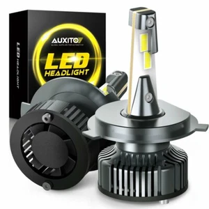 Kit de conversión de 2x faros LED AUXITO H4 9003 bombillas de haz alto bajo 6500K brillantes - Imagen 1 de 11