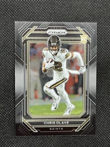 2022 Panini Chronicles Chris Olave New Orleans Saints Prizm Black #PB-14 - Picture 1 of 2