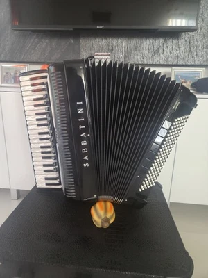 Akkordeon Akordeon Accordion Casotto SABATINI V 3+2 casotto PROFESIONALE Fisarmo - Image 1 of 4