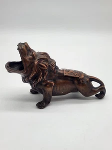 Vintage Jennings Bros Lion Edgewater Beach Hotel Zigarrenhalter Aschenbecher **WIE BESEHEN** - Bild 1 von 14